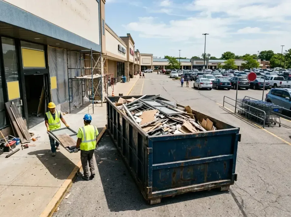 retail-store-renovation-debris-003 — frequently asked questions, Roll-off Dumpster Rentals in Wellington, KS